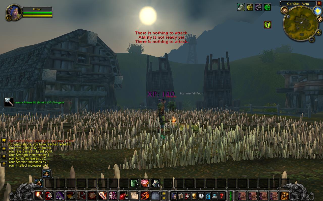 The Beginning of a Mace Rogue