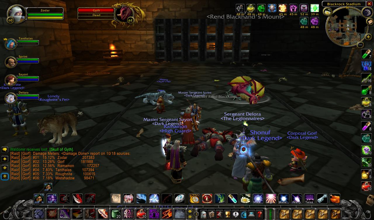 My first UBRS raid