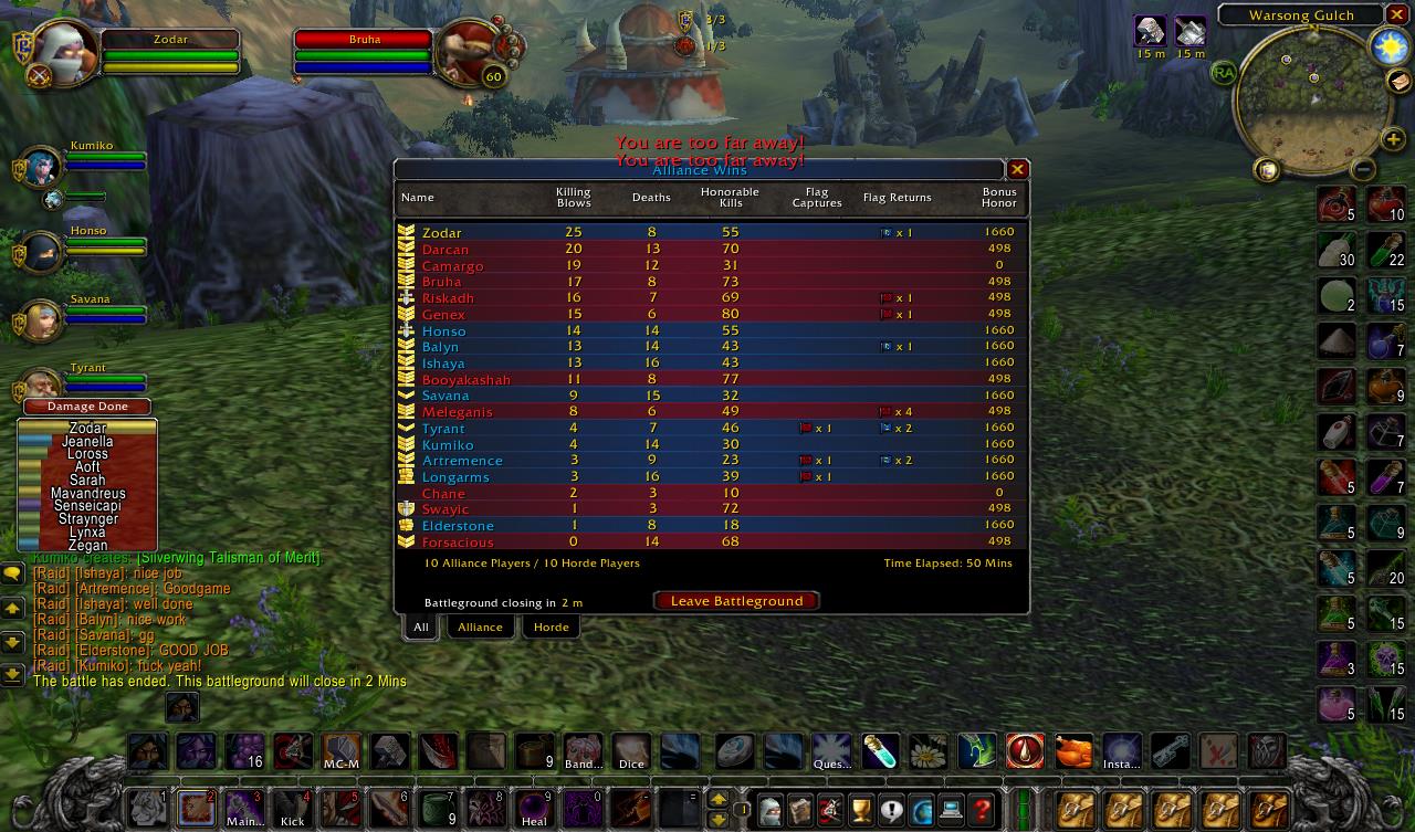 Topping the WSG Leaderboard