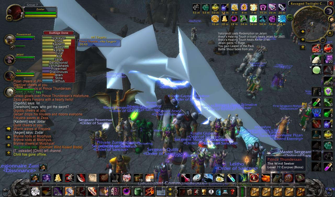 Thunderaan defeated